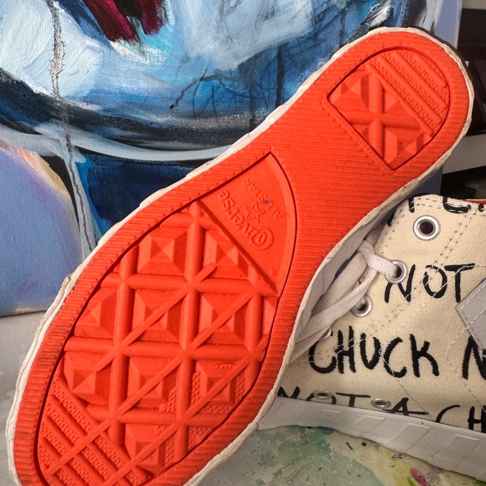 🏁 Converse Chuck Taylor "Not a Chuck" Hi-Top Sneakers - Women's 6 - Picture 6 of 8